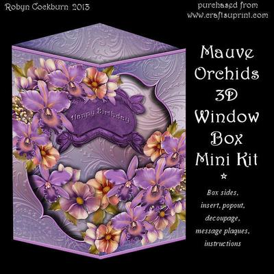 3D Window Box Card Tutorial Image-3