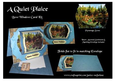 Bow window card tutorial PDF