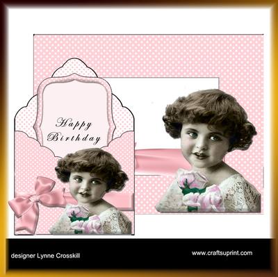 3D Envelope Card Kits with matching Envelope Image