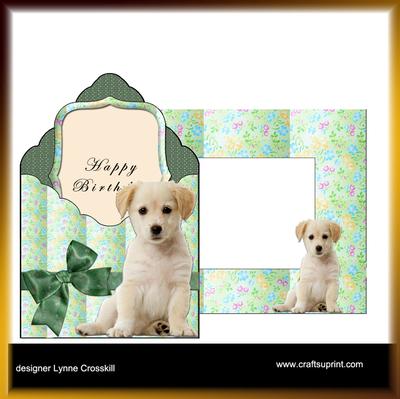 3D Envelope Card Kits with matching Envelope Image-2