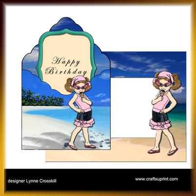 3D Envelope Card Kits with matching Envelope Image-6