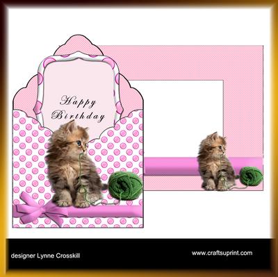 3D Envelope Card Kits with matching Envelope Image-7