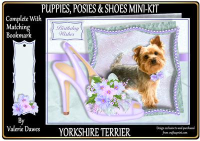 Puppies, posies & shoes - aperture mini-kits with bookmark Image-11