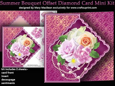 Offset Diamond Card Mini Kits Image-9