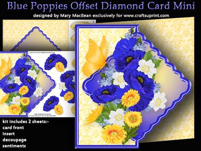 Offset Diamond Card Mini Kits Image-2