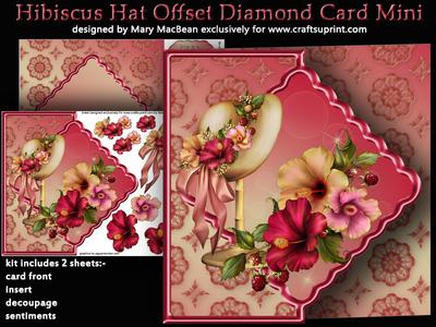 Offset Diamond Card Mini Kits Image-3