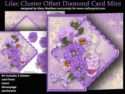Offset Diamond Card Mini Kits Image-4