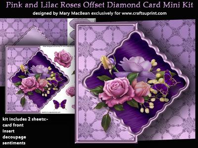Offset Diamond Card Mini Kits Image-7